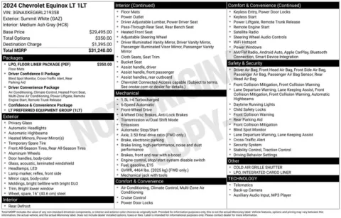 Photos of 2024 Chevrolet Equinox LT for sale in Plainwell, MI at Zeigler Ford of Plainwell