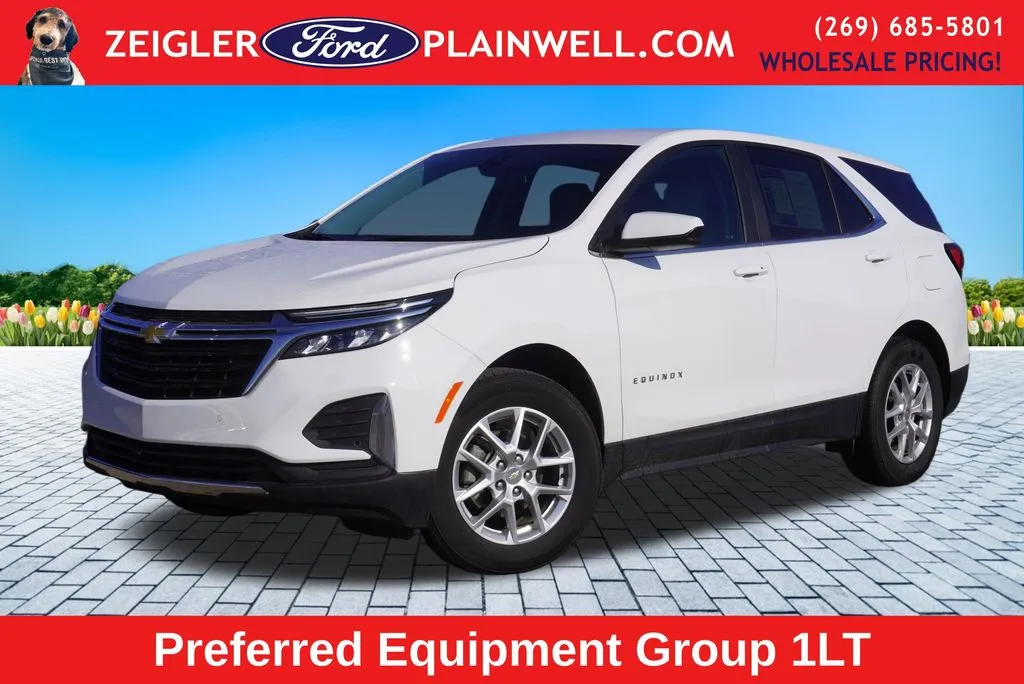 White 2024 Chevrolet Equinox LT for sale in Plainwell, MI