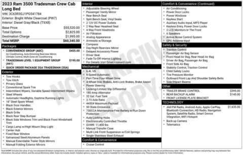 Photos of 2023 Ram 3500 Tradesman for sale in Plainwell, MI at Zeigler Ford of Plainwell