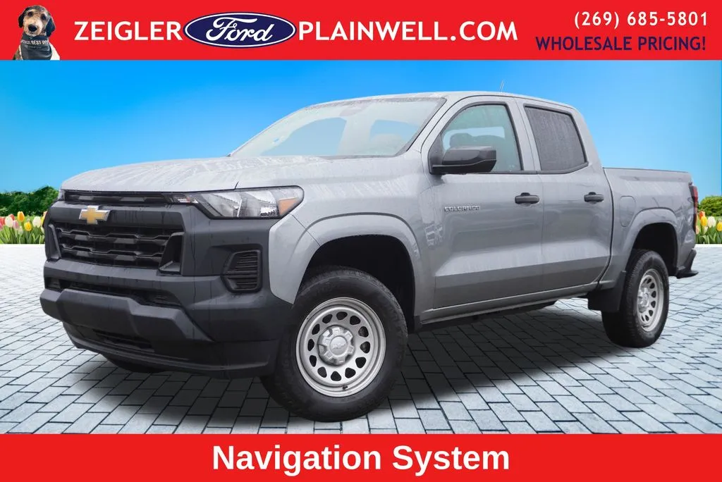 Gray 2023 Chevrolet Colorado Work Truck for sale in Plainwell, MI