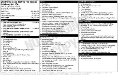 Photos of 2022 GMC Sierra 3500HD Pro for sale in Plainwell, MI at Zeigler Ford of Plainwell