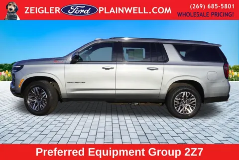 Photos of 2025 Chevrolet Suburban Z71 for sale in Plainwell, MI at Zeigler Ford of Plainwell