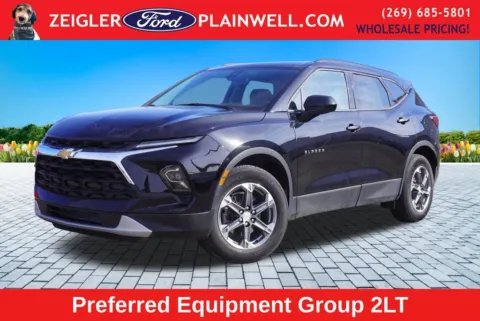 Black 2024 Chevrolet Blazer LT for sale in Plainwell, MI