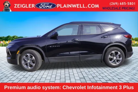 Another view of 2024 Chevrolet Blazer LT for sale in Plainwell, MI at Zeigler Ford of Plainwell