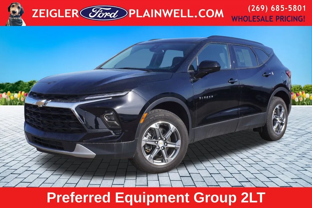 Black 2024 Chevrolet Blazer LT for sale in Plainwell, MI