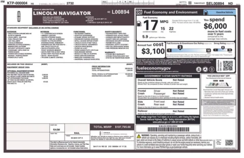 Photos of 2025 Lincoln Navigator Reserve for sale in Plainwell, MI at Zeigler Ford of Plainwell