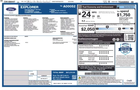 Photos of 2026 Ford Explorer ST-Line for sale in Plainwell, MI at Zeigler Ford of Plainwell