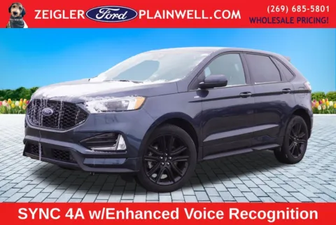 Blue 2024 Ford Edge ST Line for sale in Plainwell, MI
