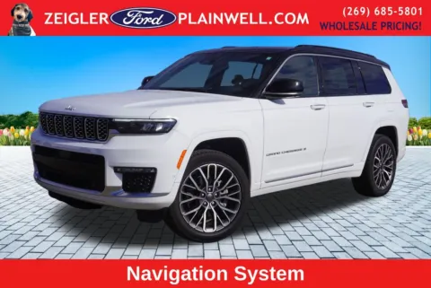 White 2025 Jeep Grand Cherokee L Summit for sale in Plainwell, MI