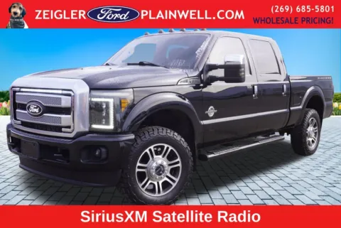 Black 2016 Ford F-350SD Platinum for sale in Plainwell, MI