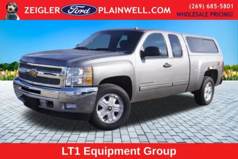 Gray 2013 Chevrolet Silverado 1500 LT for sale in Plainwell, MI