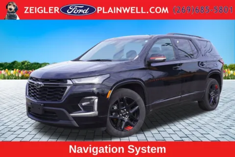 Black 2024 Chevrolet Traverse Limited Premier for sale in Plainwell, MI