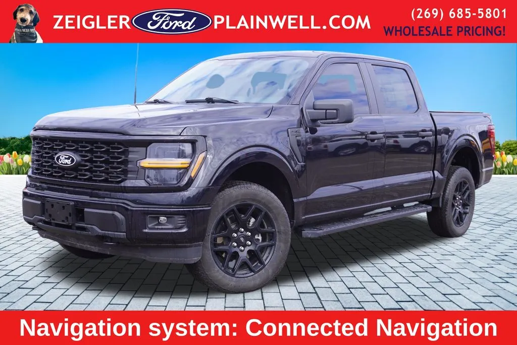 Black 2024 Ford F-150 STX for sale in Plainwell, MI