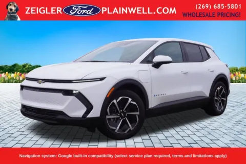 White 2025 Chevrolet Equinox EV LT for sale in Plainwell, MI