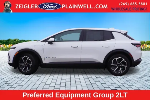 Photos of 2025 Chevrolet Equinox EV LT for sale in Plainwell, MI at Zeigler Ford of Plainwell