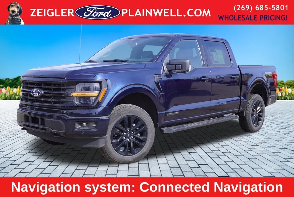Blue 2024 Ford F-150 XLT for sale in Plainwell, MI
