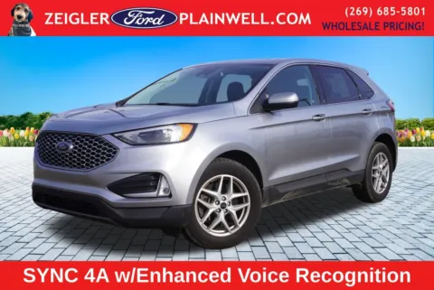 Silver 2024 Ford Edge SEL for sale in Plainwell, MI