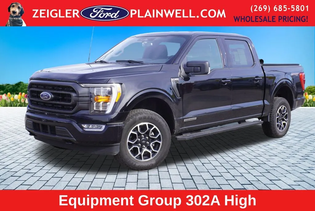 Black 2023 Ford F-150 XLT for sale in Plainwell, MI