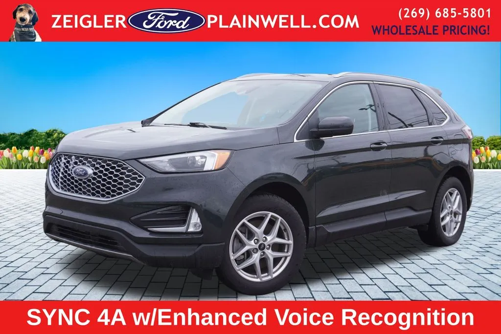 Green 2024 Ford Edge SEL for sale in Plainwell, MI