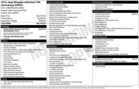 Photos of 2016 Jeep Wrangler Unlimited Sahara for sale in Plainwell, MI at Zeigler Ford of Plainwell