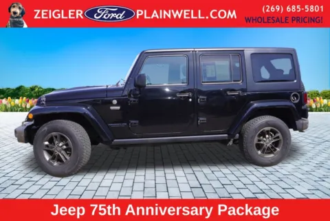 Another view of 2016 Jeep Wrangler Unlimited Sahara for sale in Plainwell, MI at Zeigler Ford of Plainwell