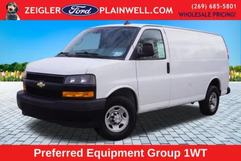 White 2020 Chevrolet Express 2500 Work Van for sale in Plainwell, MI