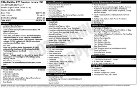 Photos of 2024 Cadillac XT5 Premium Luxury for sale in Plainwell, MI at Zeigler Ford of Plainwell