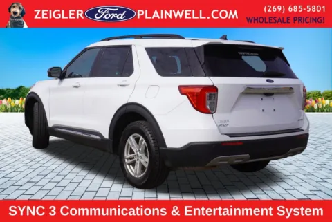 Another view of 2022 Ford Explorer XLT for sale in Plainwell, MI at Zeigler Ford of Plainwell