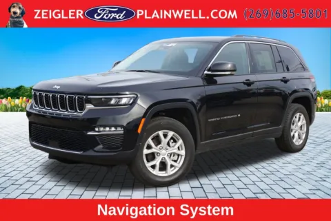 Black 2023 Jeep Grand Cherokee Limited for sale in Plainwell, MI