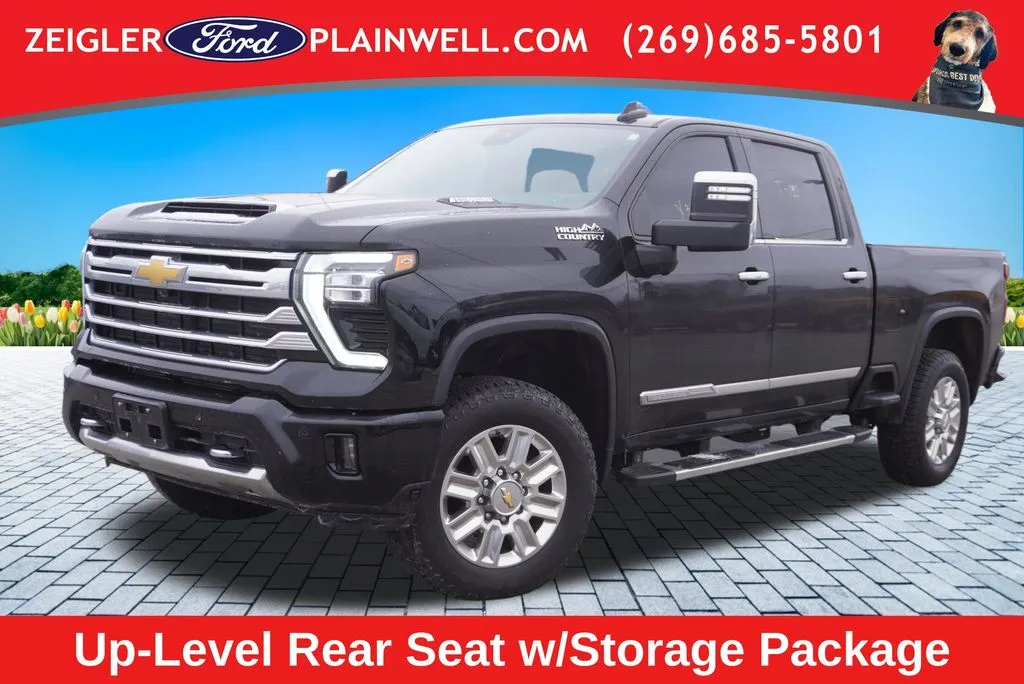 Black 2024 Chevrolet Silverado 2500 HD High Country for sale in Plainwell, MI