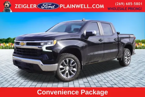 Black 2023 Chevrolet Silverado 1500 LT for sale in Plainwell, MI