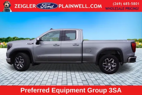 Photos of 2023 GMC Sierra 1500 SLE for sale in Plainwell, MI at Zeigler Ford of Plainwell