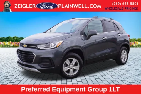 Gray 2018 Chevrolet Trax LT for sale in Plainwell, MI
