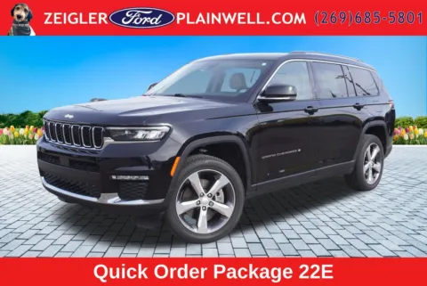 Black 2022 Jeep Grand Cherokee L Limited for sale in Plainwell, MI