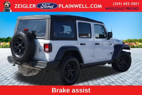 More photos of 2022 Jeep Wrangler Unlimited Willys at Zeigler Ford of Plainwell, MI