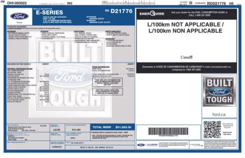 Photos of 2024 Ford E-450SD for sale in Plainwell, MI at Zeigler Ford of Plainwell