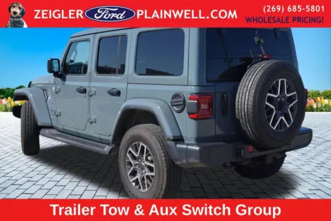 Another view of 2024 Jeep Wrangler Sahara for sale in Plainwell, MI at Zeigler Ford of Plainwell