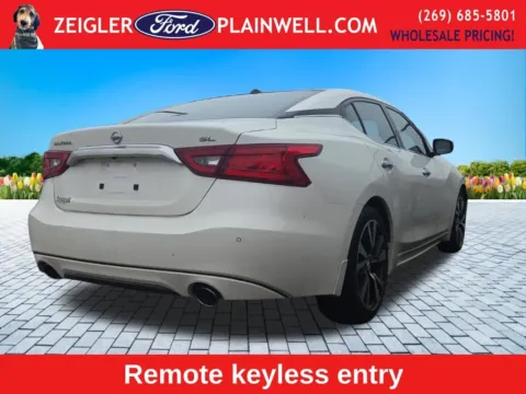 More photos of 2016 Nissan Maxima Platinum at Zeigler Ford of Plainwell, MI