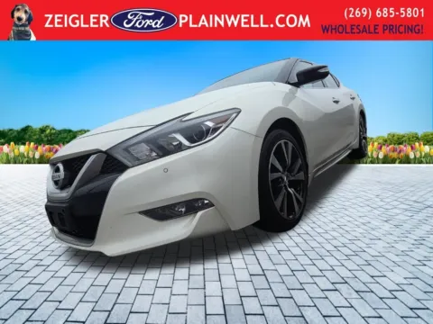 White 2016 Nissan Maxima Platinum for sale in Plainwell, MI