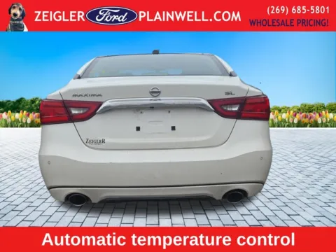 Another view of 2016 Nissan Maxima Platinum for sale in Plainwell, MI at Zeigler Ford of Plainwell