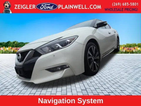 White 2016 Nissan Maxima Platinum for sale in Plainwell, MI