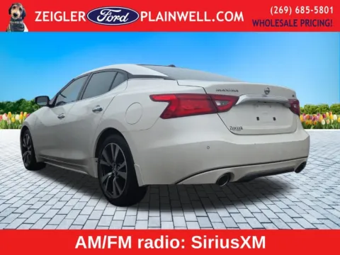 Photos of 2016 Nissan Maxima Platinum for sale in Plainwell, MI at Zeigler Ford of Plainwell
