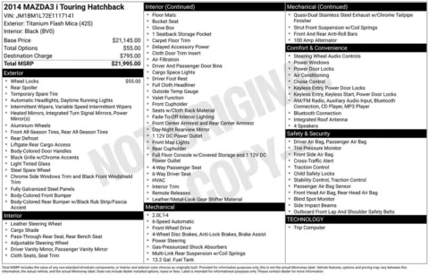 Photos of 2014 Mazda Mazda3 i Touring for sale in Plainwell, MI at Zeigler Ford of Plainwell