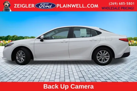 Photos of 2025 Toyota Camry LE HYBRID for sale in Plainwell, MI at Zeigler Ford of Plainwell