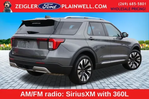 More photos of 2025 Ford Explorer Platinum at Zeigler Ford of Plainwell, MI