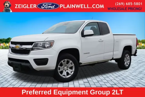 White 2020 Chevrolet Colorado LT for sale in Plainwell, MI
