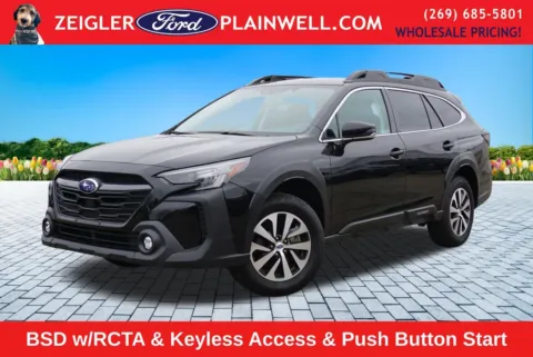 Black 2023 Subaru Outback Premium for sale in Plainwell, MI