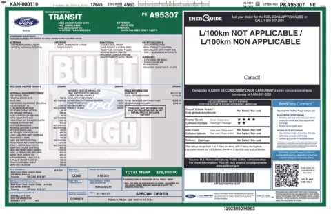 Photos of 2023 Ford Transit-250 for sale in Plainwell, MI at Zeigler Ford of Plainwell