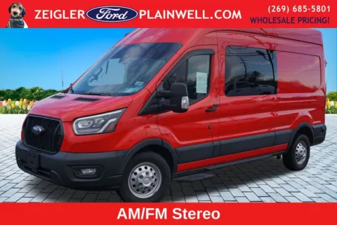 Red 2023 Ford Transit-250 for sale in Plainwell, MI
