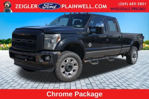 Blue 2012 Ford F-350SD Lariat for sale in Plainwell, MI